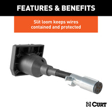 Load image into Gallery viewer, Curt Electrical Adapter (6-Way Round Vehicle to 7-Way RV Blade Trailer)
