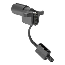 Load image into Gallery viewer, Curt Electrical Adapter w/Tester (6-Way Round Vehicle to 4-Way Flat Trailer)