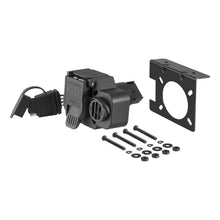 Load image into Gallery viewer, Curt Dual-Output 7 & 4-Way Connector w/Backup Alarm (Plugs into Dodge 8-Prong)