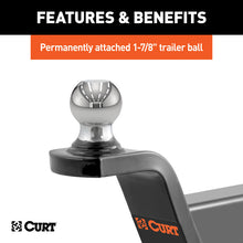 Load image into Gallery viewer, Curt Fusion Ball Mount w/1-7/8in Ball (2in Shank 5000lbs 2in Rise)