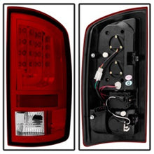 Load image into Gallery viewer, Spyder Dodge Ram 07-08 1500 Version 2 LED Tail Lights - Red Clear ALT-YD-DRAM06V2-LED-RC