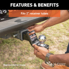 Load image into Gallery viewer, Curt Class 4 Ball Mount (2in Shank 10000lbs 6in Drop 9-3/8in Long)