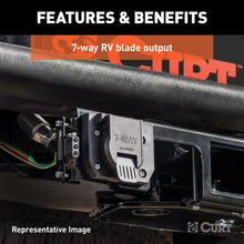 Load image into Gallery viewer, Curt 05-19 Nissan Pathfinder Custom Wiring Connector (7-Way RV Blade Output)