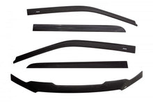 Load image into Gallery viewer, AVS 15-18 Chevy Silverado 2500 Crew Cab Ventvisor & Aeroskin Deflector Combo Kit - Matte Black