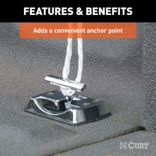 Load image into Gallery viewer, Curt Fold-Away Rope Hook (1200lbs Packaged)