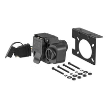 Load image into Gallery viewer, Curt Dual-Output 7 & 4-Way Connector w/Backup Alarm (Plugs into USCAR)