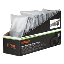 Load image into Gallery viewer, Curt Easy-Mount Brackets for 4 or 5-Way Flat (2in Receiver 10-Pack)