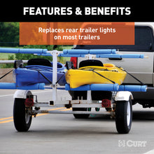 Load image into Gallery viewer, Curt Combination Trailer Light w/License Plate Illumination