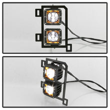 Load image into Gallery viewer, Spyder Dodge Ram 2013-2018 1500 Only Full LED Fog Lights W/Bracket and Universal Switch- Clear