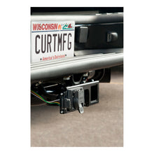 Load image into Gallery viewer, Curt Easy-Mount Bracket for 4 or 5-Flat & 6 or 7-Round (2in Receiver Packaged)