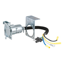 Load image into Gallery viewer, Curt Electrical Adapter w/Bracket (4-Way Flat Vehicle to 7-Way RV Blade Trailer)