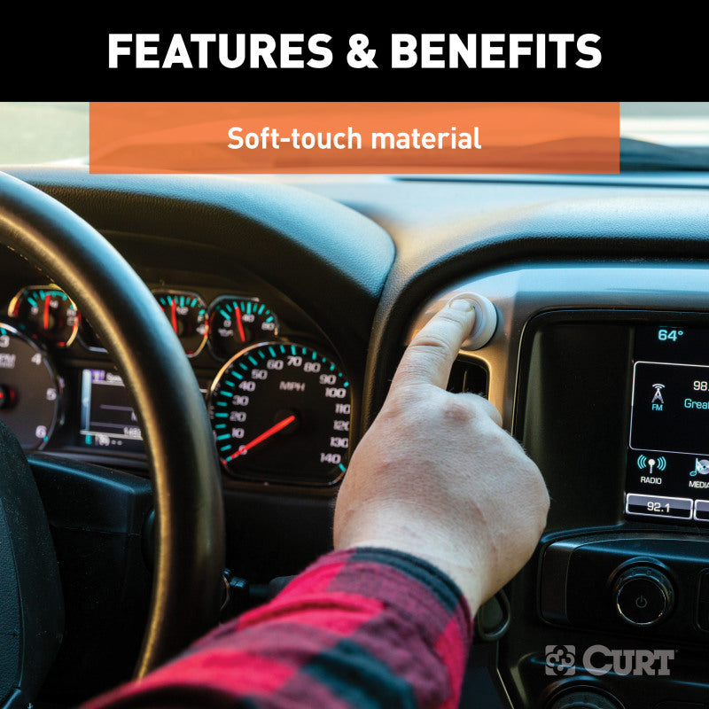 Curt Echo Mobile Trailer Brake Controller Manual Override Button