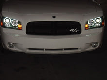 Load image into Gallery viewer, Spyder Dodge Charger 06-10 Projector Headlights Halogen Model CCFL Halo LED Blk PRO-YD-DCH05-CCFL-BK