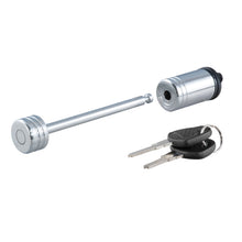 Load image into Gallery viewer, Curt Coupler Lock (1/4in Pin 3-3/8in Latch Span Barbell Chrome)