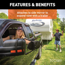 Load image into Gallery viewer, Curt Extended View Tow Mirror