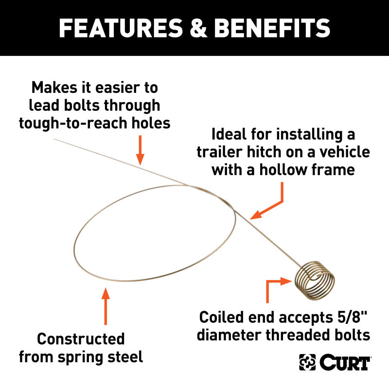 Curt Fish Wire for 5/8in Diameter Bolts