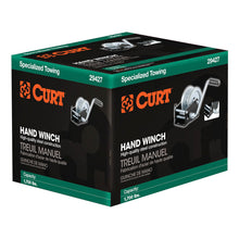 Load image into Gallery viewer, Curt Hand Winch (1700lbs 8in Handle)