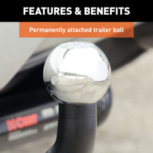 Load image into Gallery viewer, Curt Euro Mount (2in Ball 1-1/4in Shank 3500lbs -3/4in High 8-3/4in Long)