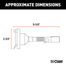 Load image into Gallery viewer, Curt Electrical Adapter (6-Way Round Vehicle to 7-Way RV Blade Trailer)