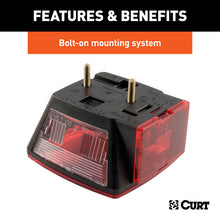 Load image into Gallery viewer, Curt Combination Trailer Light w/License Plate Illumination