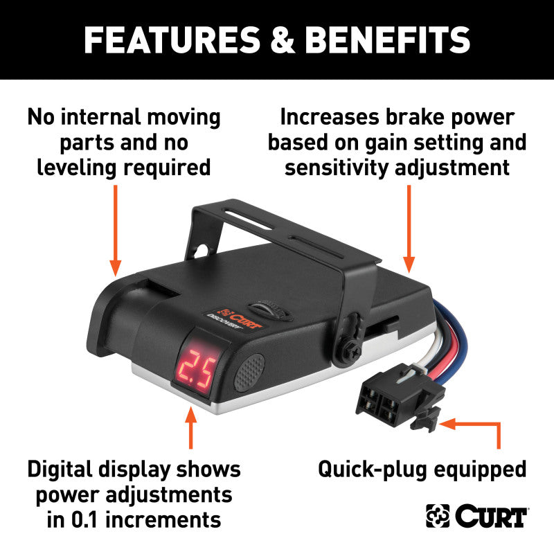 Curt Discovery Trailer Brake Controllers (6-Pack)