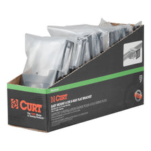 Load image into Gallery viewer, Curt Easy-Mount Brackets for 4 or 5-Way Flat (2in Receiver 10-Pack)