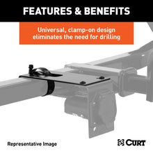 Load image into Gallery viewer, Curt Connector Bracket Mount for 4 5 or 6-Way Bracket (Packaged)