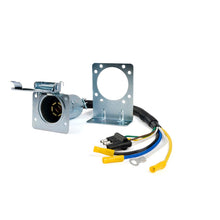 Load image into Gallery viewer, Curt Electrical Adapter w/Bracket (4-Way Flat Vehicle to 7-Way RV Blade Trailer)
