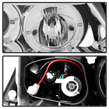 Load image into Gallery viewer, Spyder BMW E90 3-Series 06-08 Projector LED Halo Amber Reflector Rplc Bulb Chrm PRO-YD-BMWE9005-AM-C