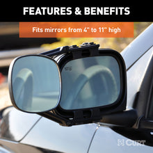 Load image into Gallery viewer, Curt Extended View Tow Mirror