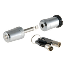 Load image into Gallery viewer, Curt Coupler Lock (1/4in Pin 7/8in Latch Span Barbell Chrome)