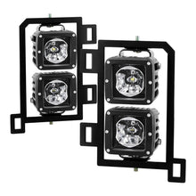 Load image into Gallery viewer, Spyder Dodge Ram 2013-2018 1500 Only Full LED Fog Lights W/Bracket and Universal Switch- Clear