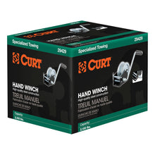 Load image into Gallery viewer, Curt Hand Winch (2100lbs 9-3/4in Handle)