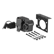 Load image into Gallery viewer, Curt Dual-Output 7 & 4-Way Connector w/Backup Alarm (Plugs into USCAR)
