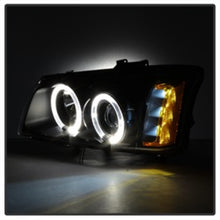 Load image into Gallery viewer, Spyder Chevy Silverado 1500 03-06 Projector LED Halo LED Amber Reflector Blk PRO-YD-CS03-AM-BK