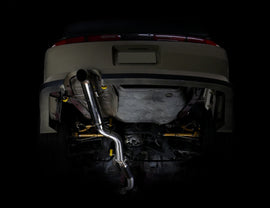 ISR Performance Series II - EP Single Tip Blast Pipe Exhaust - Resonated - 95-98 Nissan 240sx (S14)