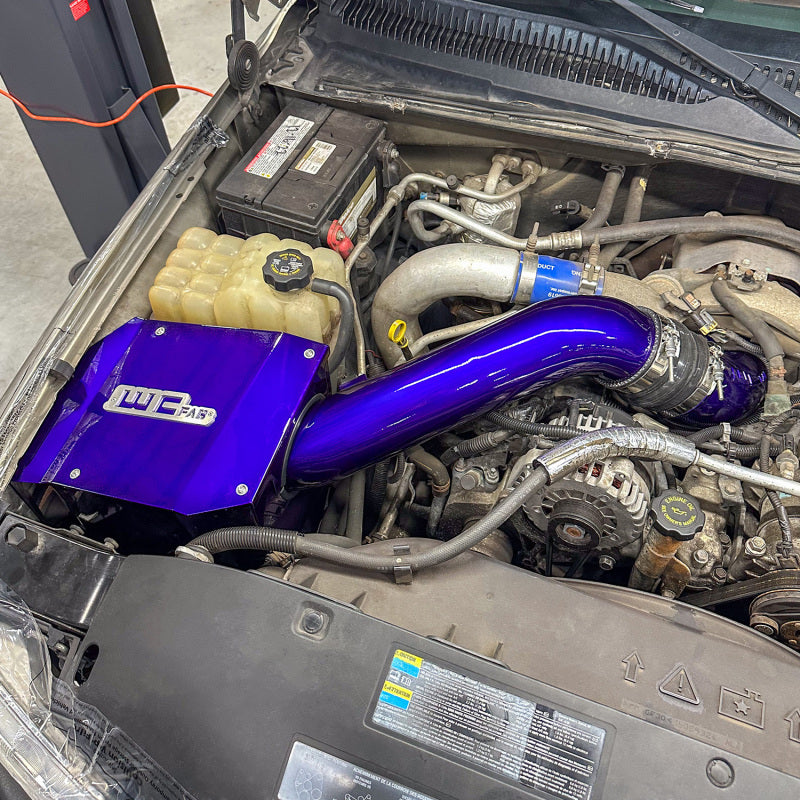 Wehrli 01-04 Duramax LB7 4in High Flow Intake Horn - Bengal Gray