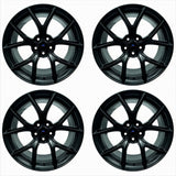 Ford Racing 15-20 Mustang19x9.5in & 19x10in Wheel Kit w/TPMS - Matte Black