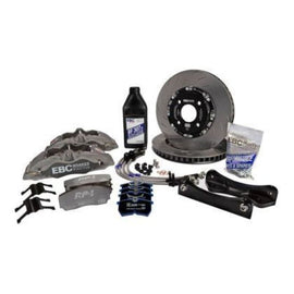 EBC Racing 93-02 Toyota Supra 3.0TT Anodized Apollo-4 Calipers 330mm Rotors Front Big Brake Kit