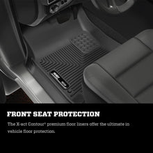 Load image into Gallery viewer, Husky Liners 2022 VW Taos X-Act Contour Black 2nd Row Floor Liners