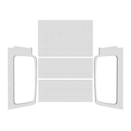 DEI 04-06 Jeep Wrangler LJ Unlimited Headliner Complete Kit - White