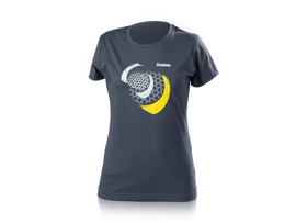 Akrapovic Lifestyle T-shirt Mesh Womens Blue-Grey - Large