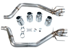 Load image into Gallery viewer, AWE Tuning 09-13 Chevrolet Corvette 6.2L Track Edition Axle-Back Exhaust w/ Chrome Silver Tips
