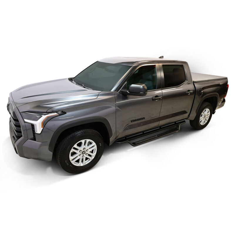 Westin 22-26 Toyota Tundra CrewMax Cab Outlaw Drop Running Boards - Textured Black