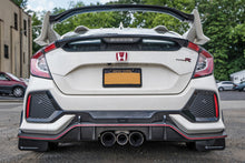 Load image into Gallery viewer, Rally Armor 17-22 Honda Civic Type R Black UR Mud Flap Altered Font Teal Logo