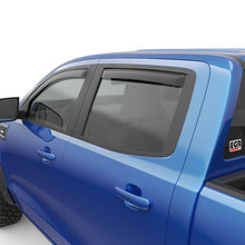 Load image into Gallery viewer, EGR 19-22 Ford Ranger In-Channel Window Visors Front/Rear Set Matte Black Crew Cab