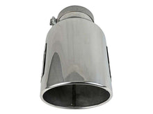 Load image into Gallery viewer, aFe Power Universal 5in Inlet 8in Outlet MACH Force-XP Clamp-On Exhaust Tip - Polished