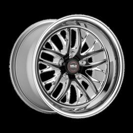 Weld S82 20X10.0 S82 5X115 4.8BS(-18mm offset) BLACK 3.18 ID Extra High Pad
