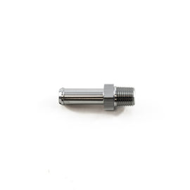 DeatschWerks 1/8in NPT Male Thread 5/16in Hose Barb - Anodized Matte Black