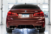 Load image into Gallery viewer, AWE Tuning 18-19 BMW M5 (F90) 4.4T AWD SwitchPath Axle-back Exhaust - Diamond Black Tips